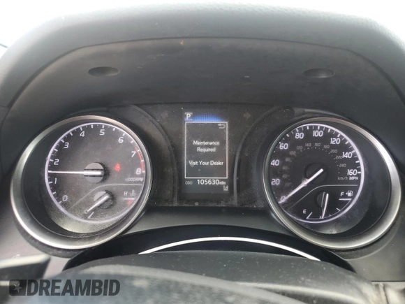 2022 Toyota Camry SE with VIN 4T1G11AK3NU682174, listed as a Copart auction lot 55779425 with 105,630 mi miles and Clean Title. Bid and sale history available at DreamBid. Image 9.