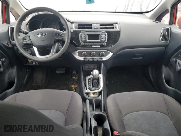 2017 Kia Rio LX with VIN KNADM4A35H6072419, listed as a Copart auction lot 51075235 with 160,480 mi miles and Clean Title. Bid and sale history available at carsss.com. Image 8.