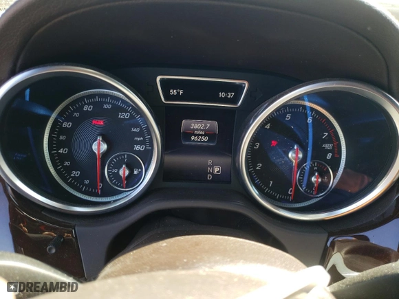 2018 Mercedes-Benz GLS with VIN 4JGDF6EE0JB073183, listed as a Copart auction lot 48971365 with 96,250 mi miles and Salvage Title. Bid and sale history available at carsss.com. Image 9.