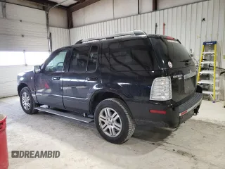 2007 Mercury Mountaineer Premier with VIN 4M2EU48817UJ01332, listed as a Copart auction lot 47256995 with 159,102 mi miles and Salvage Title. Bid and sale history available at carsss.com. Image 2.