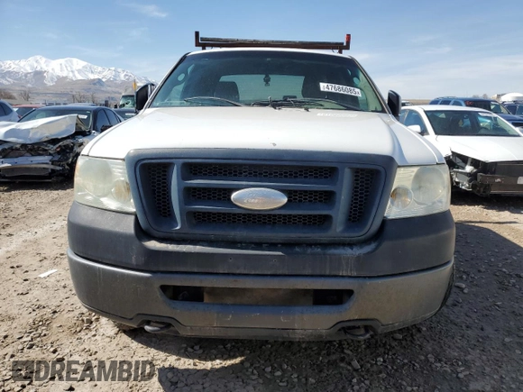 2007 Ford F-150 XL with VIN 1FTVX14567NA32686, listed as a Copart auction lot 47686085 with 205,595 mi miles and Clean Title. Bid and sale history available at carsss.com. Image 5.