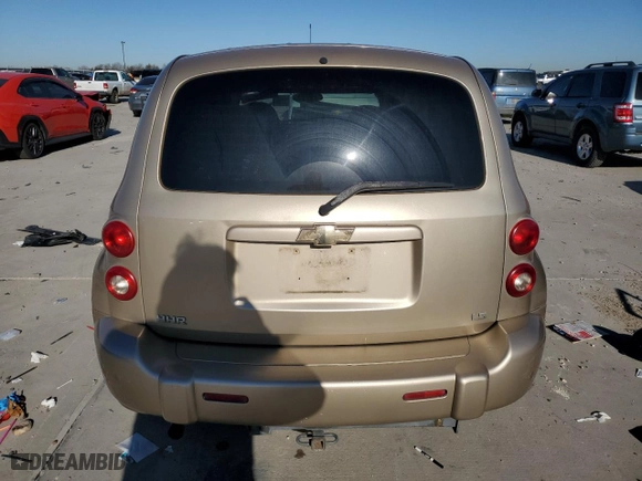 2008 Chevrolet HHR LS with VIN 3GNDA13D98S534824, listed as a Copart auction lot 41782005 with 121,708 mi miles and Salvage Title. Bid and sale history available at carsss.com. Image 6.