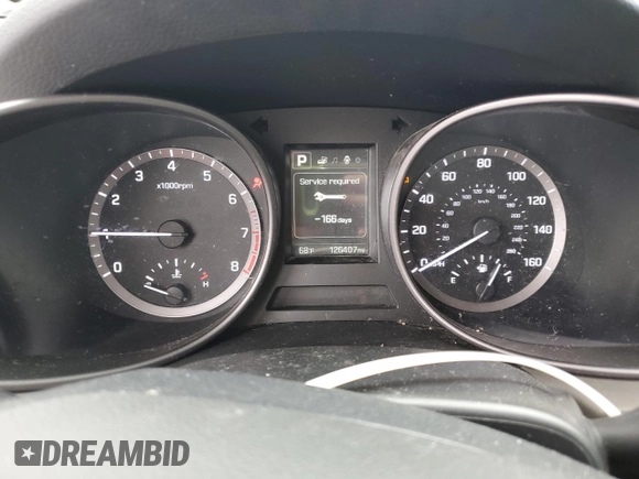 2017 Hyundai Santa Fe 2.4L с VIN 5NMZTDLB3HH042323, выставлен на аукционе Copart как лот 58726415 с пробегом 126 407 миль миль и Списание • Salvage title. История ставок и продаж доступна на DreamBid. Изображение 9.