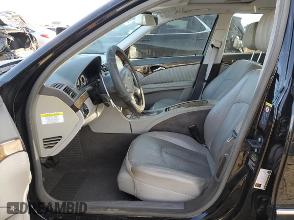 2007 Mercedes-Benz E 550 with VIN WDBUF90X07X223866, listed as a Copart auction lot 50522085 with 118,100 mi miles and Salvage Title. Bid and sale history available at carsss.com. Image 7.
