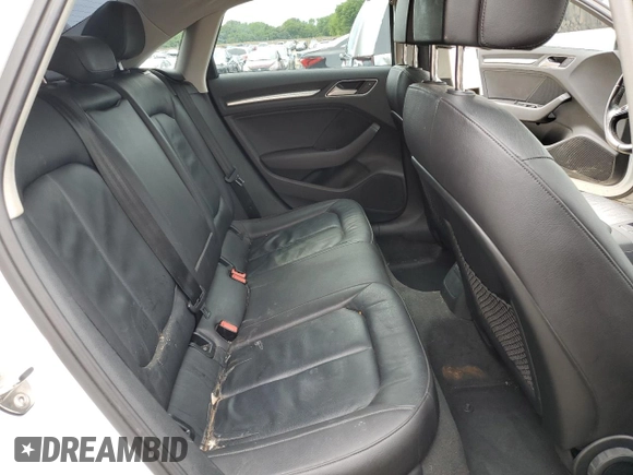 2015 Audi A3 Premium with VIN WAUACGFF8F1012302, listed as a Copart auction lot 54309715 with 94,061 mi miles and Salvage title. Bid and sale history available at DreamBid. Image 10.