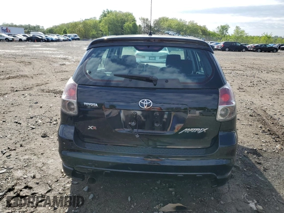 2005 Toyota Matrix STD with VIN 2T1KR32E85C373860, listed as a Copart auction lot 55182955 with 184,152 mi miles and Clean Title. Bid and sale history available at DreamBid. Image 6.