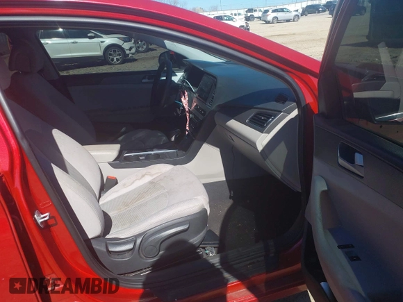 2017 Hyundai Sonata SE with VIN 5NPE24AFXHH543364, listed as a IAAI auction lot 41658050 with 192,963 mi miles. Bid and sale history available at carsss.com. Image 5.