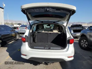 2016 Infiniti QX60 with VIN 5N1AL0MN2GC531738, listed as a Copart auction lot 43287585 with 77,626 mi miles and Salvage Title. Bid and sale history available at carsss.com. Image 6.