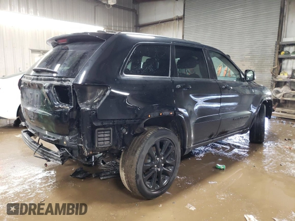 2017 Jeep Grand Cherokee Laredo with VIN 1C4RJFAG2HC733969, listed as a Copart auction lot 49902245 with 75,464 mi miles and Salvage Title. Bid and sale history available at carsss.com. Image 3.