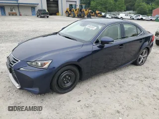 2017 Lexus IS 300 with VIN JTHCM1D28H5020612, listed as a Copart auction lot 59903595 with 165,857 mi miles and Salvage title. Bid and sale history available at DreamBid. Image 1.