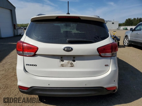2014 Kia Rondo LX with VIN KNAHT8A39E7008448, listed as a Copart auction lot 68246824 with 276,596 mi miles and Salvage Title. Bid and sale history available at carsss.com. Image 6.