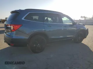 2021 Honda Pilot Special Edition with VIN 5FNYF6H2XMB087813, listed as a Copart auction lot 42349765 with 31,189 mi miles and Salvage Title. Bid and sale history available at DreamBid. Image 3.