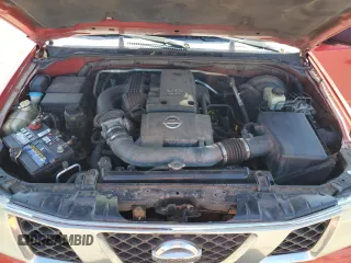 2005 Nissan Frontier LE with VIN 1N6AD06W45C402255, listed as a Copart auction lot 75503734 with 219,934 mi miles and Salvage title. Bid and sale history available at DreamBid. Image 11.