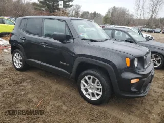 2023 Jeep Renegade Upland with VIN ZACNJDB16PPP57566, listed as a Copart auction lot 47994015 with 16,509 mi miles and Salvage title. Bid and sale history available at DreamBid. Image 4.