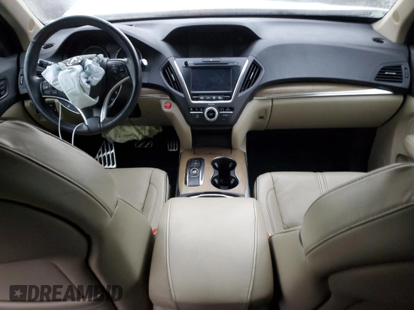 2019 Acura MDX Sport Hybrid w/Advance Pkg with VIN 5J8YD7H77KL000081, listed as a Copart auction lot 82473944 with 0 mi miles and Salvage Title. Bid and sale history available at carsss.com. Image 8.
