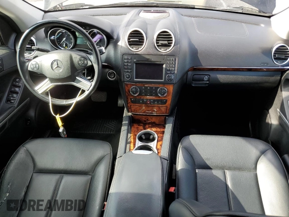 2012 Mercedes-Benz GL 450 with VIN 4JGBF7BE9CA775884, listed as a Copart auction lot 81447043 with 163,514 mi miles and Salvage Title. Bid and sale history available at DreamBid. Image 8.