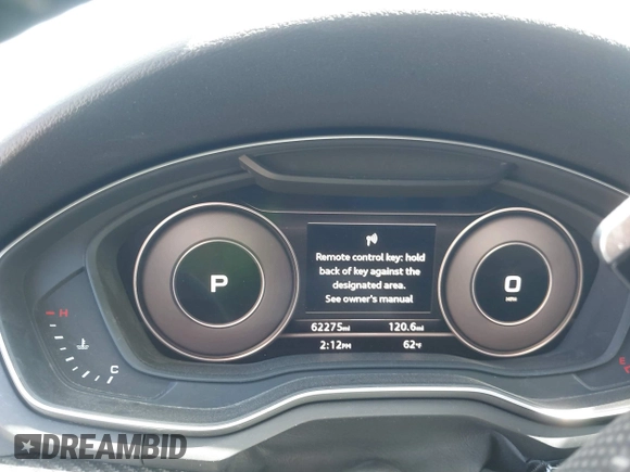 2019 Audi RS 5 Sportback z VIN WUABWCF53KA907286, wystawiony jako IAAI lot #42098943 z przebiegiem 62 275 mil mil oraz . Historia ofert i sprzedaży dostępna na DreamBid. Obrazek 14.