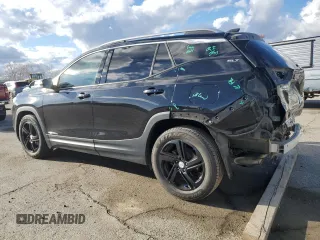 2020 GMC Terrain SLT with VIN 3GKALPEV8LL167808, listed as a Copart auction lot 48208095 with 84,006 mi miles and Salvage Title. Bid and sale history available at DreamBid. Image 2.