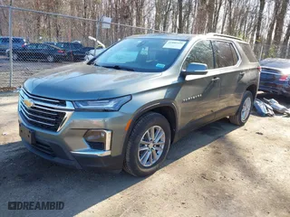 2022 Chevrolet Traverse LT Cloth with VIN 1GNEVGKW3NJ150288, listed as a IAAI auction lot 41880159 with 23,044 mi miles. Bid and sale history available at carsss.com. Image 17.