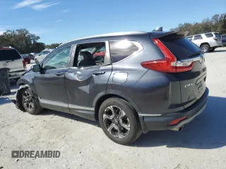 2017 Honda CR-V Touring with VIN 5J6RW1H96HL011555, listed as a Copart auction lot 47476145 with 74,087 mi miles and Salvage Title. Bid and sale history available at carsss.com. Image 2.