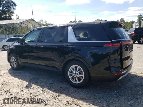2024 Kia Carnival LX with VIN KNDNB4H39R6422610, listed as a Copart auction lot 75635664 with 15,946 mi miles and Salvage Title. Bid and sale history available at carsss.com. Image 2.