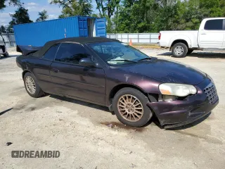 2004 Chrysler Sebring LXi with VIN 1C3EL55RX4N311322, listed as a Copart auction lot 52550465 with 134,947 mi miles and Salvage Title. Bid and sale history available at DreamBid. Image 4.