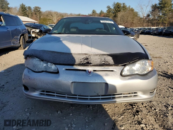 2004 Chevrolet Monte Carlo SS with VIN 2G1WX12K949276966, listed as a Copart auction lot 79441413 with 44,244 mi miles and Clean Title. Bid and sale history available at carsss.com. Image 5.