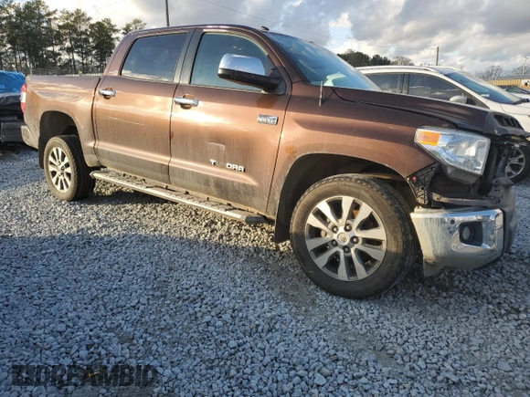 2017 Toyota Tundra 2WD Limited with VIN 5TFFW5F14HX221013, listed as a Copart auction lot 85452514 with 79,215 mi miles and Salvage Title. Bid and sale history available at carsss.com. Image 4.
