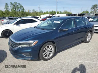 2020 Volkswagen Passat SE with VIN 1VWSA7A34LC008139, listed as a Copart auction lot 51943854 with 104,220 mi miles and Salvage title. Bid and sale history available at DreamBid. Image 1.