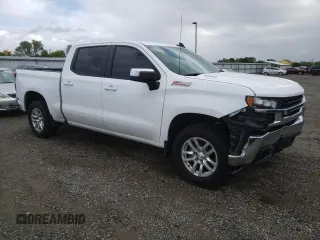 2020 Chevrolet Silverado 1500 LT with VIN 3GCUYDET6LG233207, listed as a Copart auction lot 51141625 with 85,024 mi miles and Salvage Title. Bid and sale history available at DreamBid. Image 4.