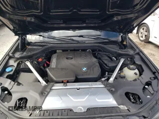 2022 BMW X3 xDrive30i with VIN 5UX53DP07N9K59614, listed as a Copart auction lot 45942415 with 27,961 mi miles and Salvage Title. Bid and sale history available at DreamBid. Image 12.