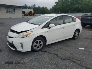 2013 Toyota Prius One with VIN JTDKN3DU9D1636649, listed as a Copart auction lot 65146265 with 136,500 mi miles and Salvage title. Bid and sale history available at DreamBid. Image 1.