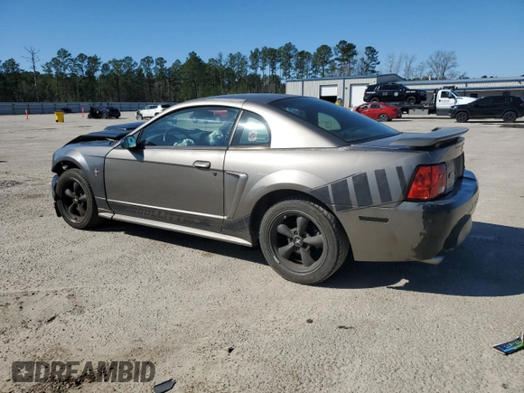 2002 Ford Mustang GT Deluxe with VIN 1FAFP42X82F110419, listed as a Copart auction lot 45711775 with 186,788 mi miles and Salvage Title. Bid and sale history available at carsss.com. Image 2.