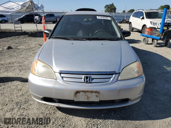 2001 Honda Civic LX z VIN 2HGES16521H511166, wystawiony jako Copart lot #61850595 z przebiegiem 153 192 mil mil oraz Szkoda całkowita • Salvage title. Historia ofert i sprzedaży dostępna na DreamBid. Obrazek 5.