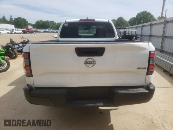 2024 Nissan Frontier SV with VIN 1N6ED1CM7RN642064, listed as a Copart auction lot 51606305 with 21,858 mi miles and Salvage title. Bid and sale history available at DreamBid. Image 6.