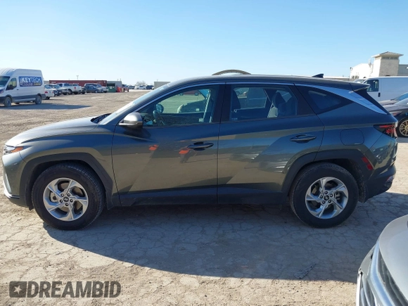 2022 Hyundai Tucson SE with VIN 5NMJA3AE4NH024581, listed as a IAAI auction lot 41725035 with 49,696 mi miles and . Bid and sale history available at carsss.com. Image 14.