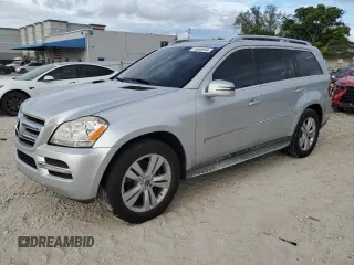 2012 Mercedes-Benz GL-Class GL 450 with VIN 4JGBF7BEXCA774808, listed as a Copart auction lot 73858604 with 163,841 mi miles and Salvage Title. Bid and sale history available at carsss.com. Image 1.