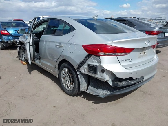 2018 Hyundai Elantra SE with VIN 5NPD74LF3JH392089, listed as a IAAI auction lot 41703037 with 163,964 mi miles. Bid and sale history available at carsss.com. Image 3.