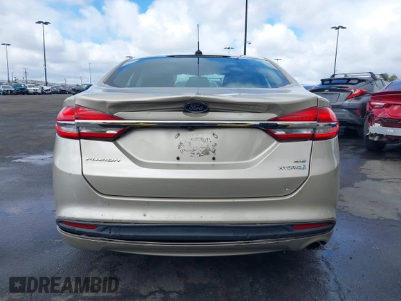 2017 Ford Fusion Hybrid SE with VIN 3FA6P0LU0HR355269, listed as a IAAI auction lot 41745299 with 97,675 mi miles and . Bid and sale history available at DreamBid. Image 16.