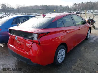 2019 Toyota Prius L Eco with VIN JTDKARFU5K3091949, listed as a IAAI auction lot 41836297 with 46,854 mi miles. Bid and sale history available at carsss.com. Image 4.