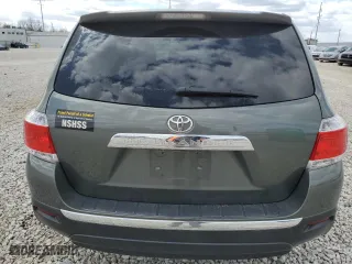 2013 Toyota Highlander with VIN 5TDZA3EH5DS036449, listed as a Copart auction lot 50821735 with 152,310 mi miles and Salvage Title. Bid and sale history available at carsss.com. Image 6.