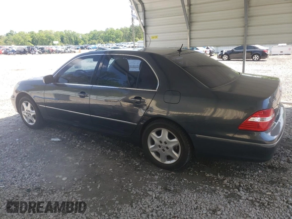 2004 Lexus LS 430 with VIN JTHBN36F340161034, listed as a Copart auction lot 51734645 with 238,695 mi miles and Salvage Title. Bid and sale history available at DreamBid. Image 2.