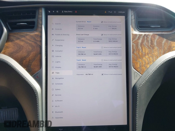 2019 Tesla Model S 75D with VIN 5YJSA1E25KF304371, listed as a IAAI auction lot 42349856 with 64,788 mi miles and . Bid and sale history available at DreamBid. Image 7.