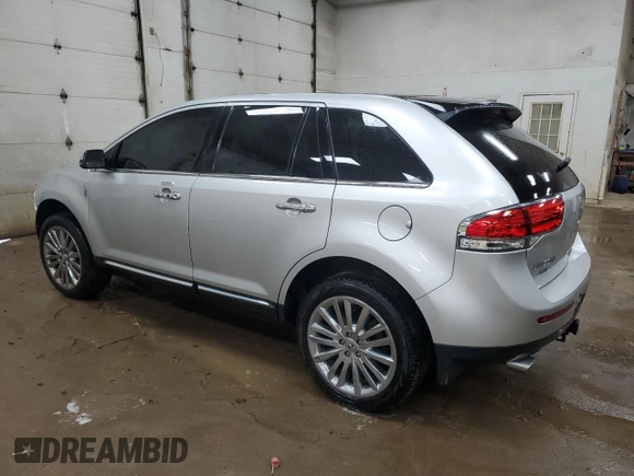2013 Lincoln MKX with VIN 2LMDJ8JK2DBL29400, listed as a Copart auction lot 75734854 with 124,356 mi miles and Clean Title. Bid and sale history available at carsss.com. Image 2.