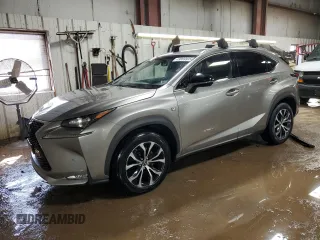 2015 Lexus NX 200t z VIN JTJBARBZ3F2013521, wystawiony jako Copart lot #49869935 z przebiegiem 147 666 mil mil oraz Szkoda całkowita • Salvage title. Historia ofert i sprzedaży dostępna na DreamBid. Obrazek 1.