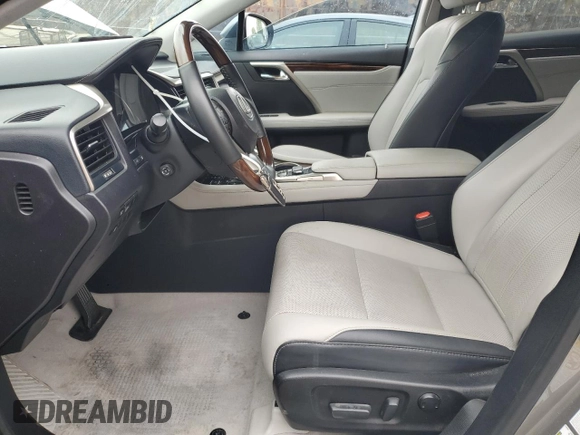 2017 Lexus RX 350 with VIN 2T2ZZMCA8HC066740, listed as a Copart auction lot 59396615 with 54,768 mi miles and Salvage title. Bid and sale history available at DreamBid. Image 7.