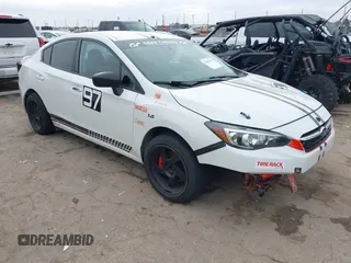 2022 Subaru Impreza with VIN 4S3GKAA62N1609335, listed as a IAAI auction lot 41090418 with 33,985 mi miles and . Bid and sale history available at DreamBid. Image 1.