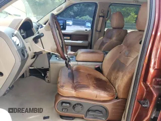 2005 Ford F-150 XLT with VIN 1FTPW14565KE88861, listed as a Copart auction lot 65607655 with 79,339 mi miles and Salvage title. Bid and sale history available at DreamBid. Image 7.