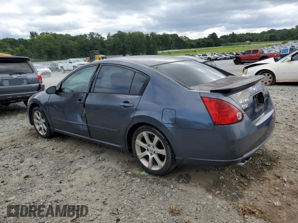 2007 Nissan Maxima SE с VIN 1N4BA41E57C852706, выставлен на аукционе Copart как лот 63277025 с пробегом 150 228 миль миль и Списание • Salvage title. История ставок и продаж доступна на DreamBid. Изображение 2.