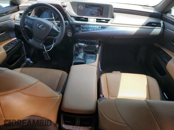 2019 Lexus ES 350 with VIN 58ABZ1B1XKU011209, listed as a Copart auction lot 52543685 with 65,954 mi miles and Salvage Title. Bid and sale history available at DreamBid. Image 8.